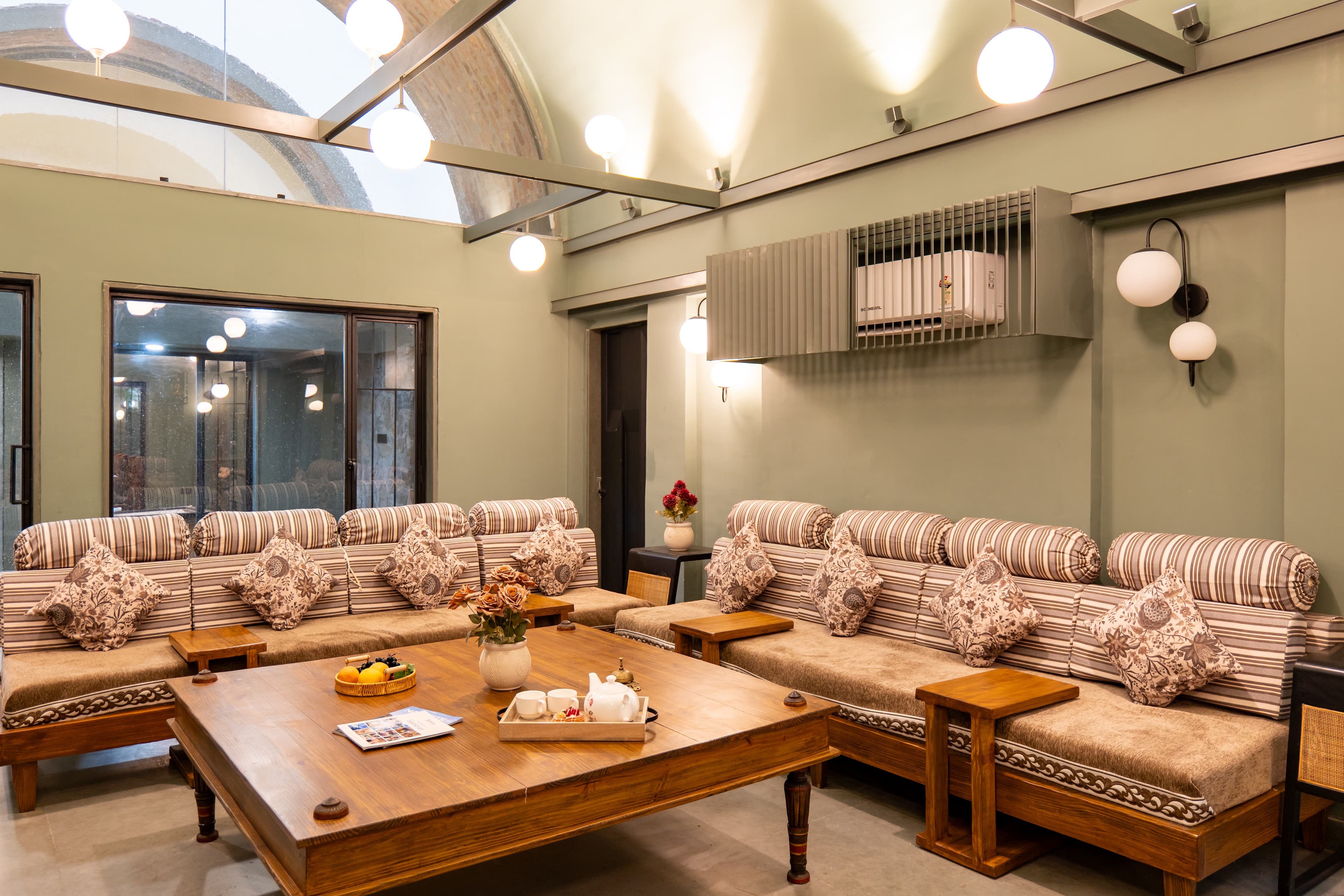 Earthstone | 4-BHK Stone Retreat with Private Pool, Garden, Gazebo, Terrace, & Open-Air Dining  - Image 3