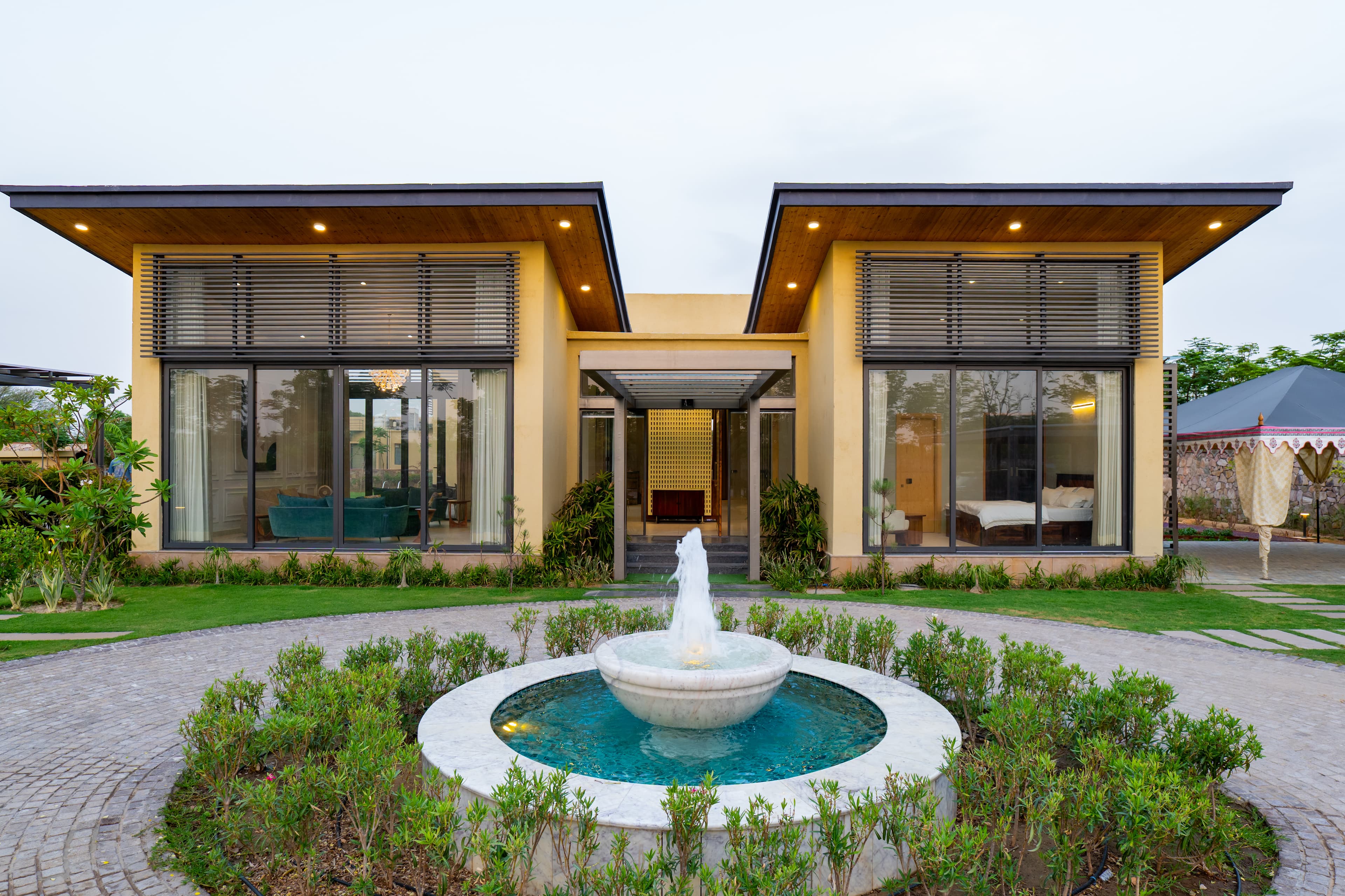 24 Carat | 4-BHK Villa with Private Pool, Cabana, Garden, Gazebo & Open-Air Dining - Image 31