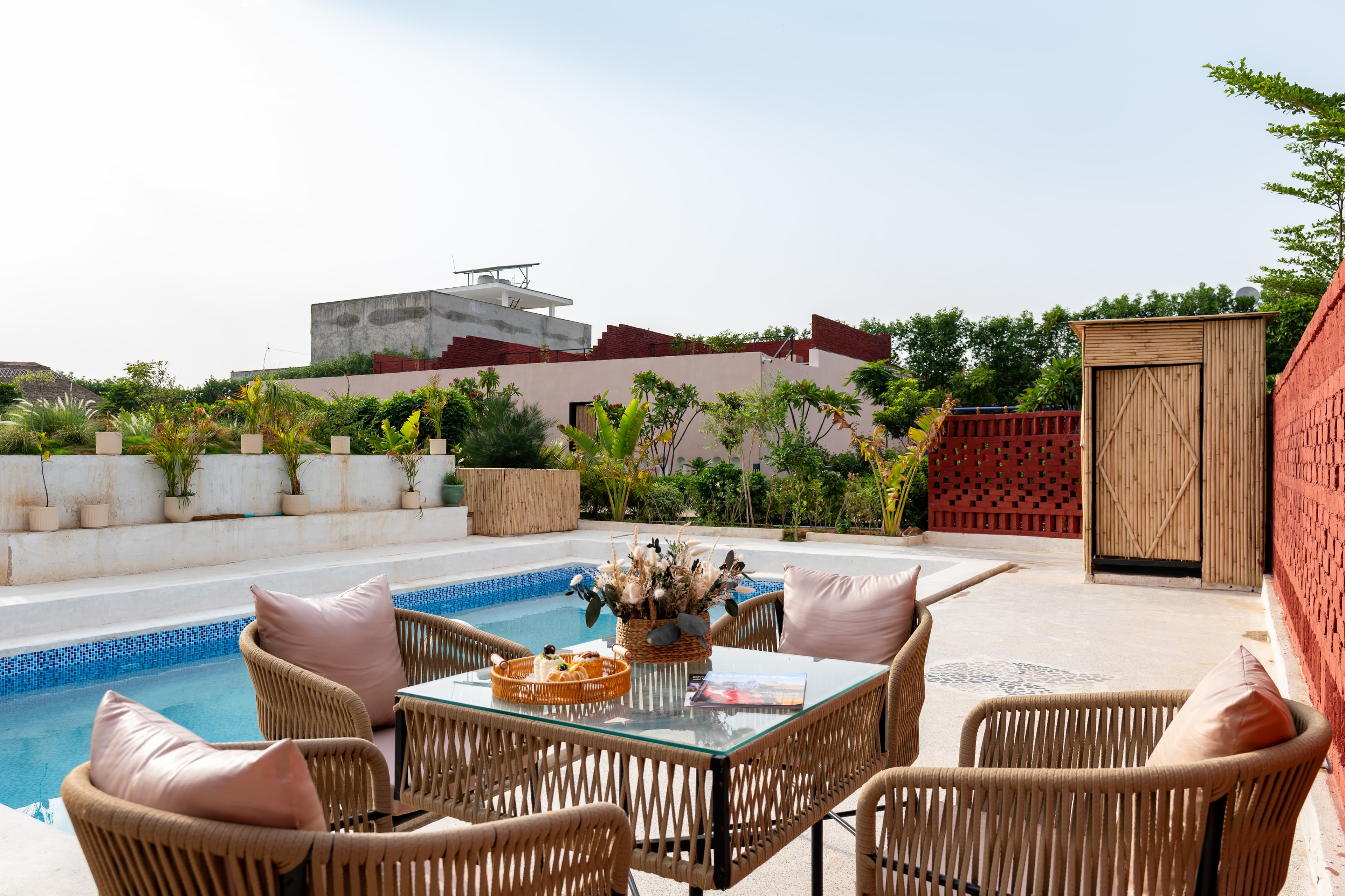 Kimaya Kove | Hut-Style Cottage with Open-Air Shower, Shared Pool, Restaurant, and Garden in Boutique Resort - Image 20