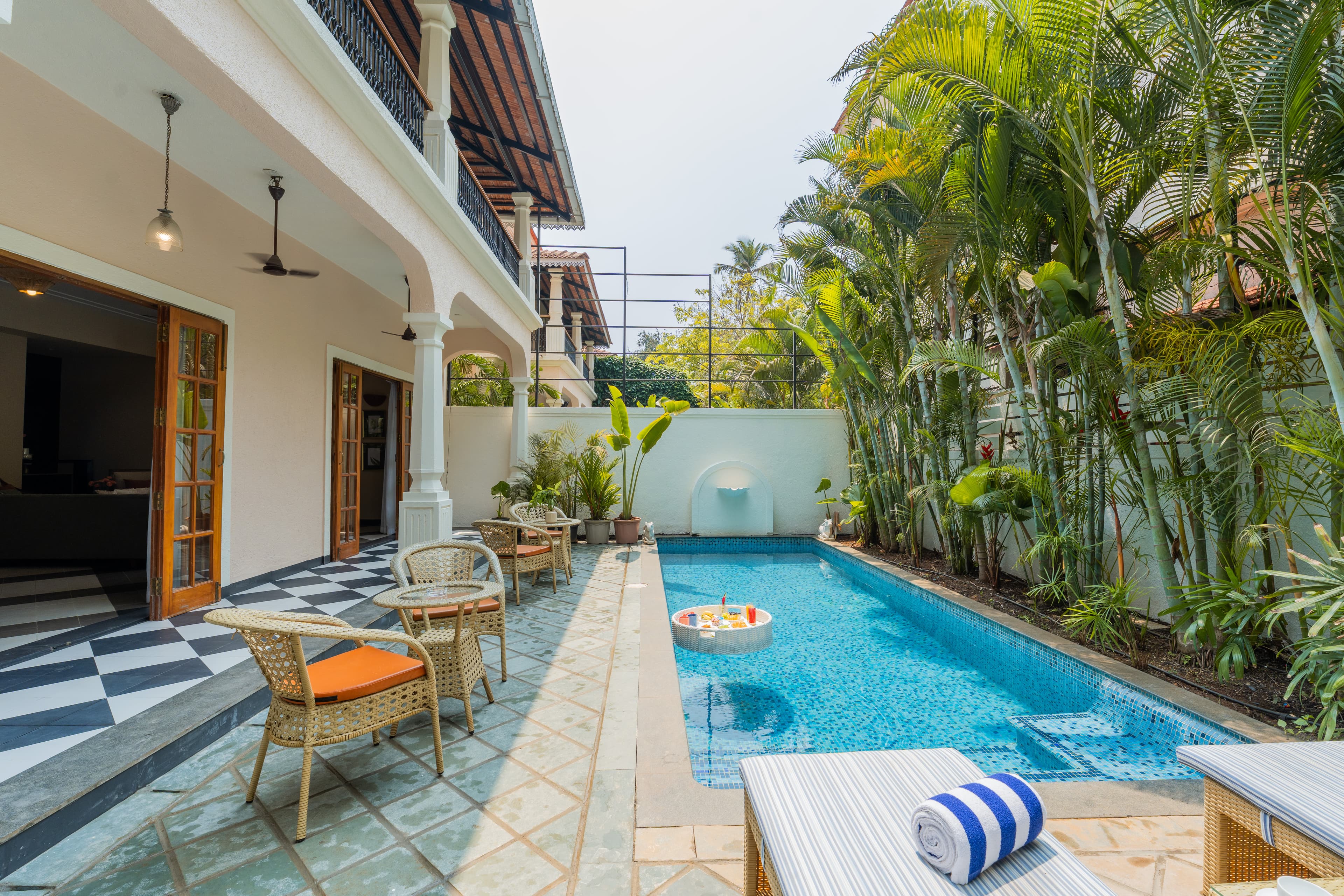 Celest | Pet-friendly 4-BHK Villa With Private Pool, Terrace & Garden Near Baga Beach - Image 22