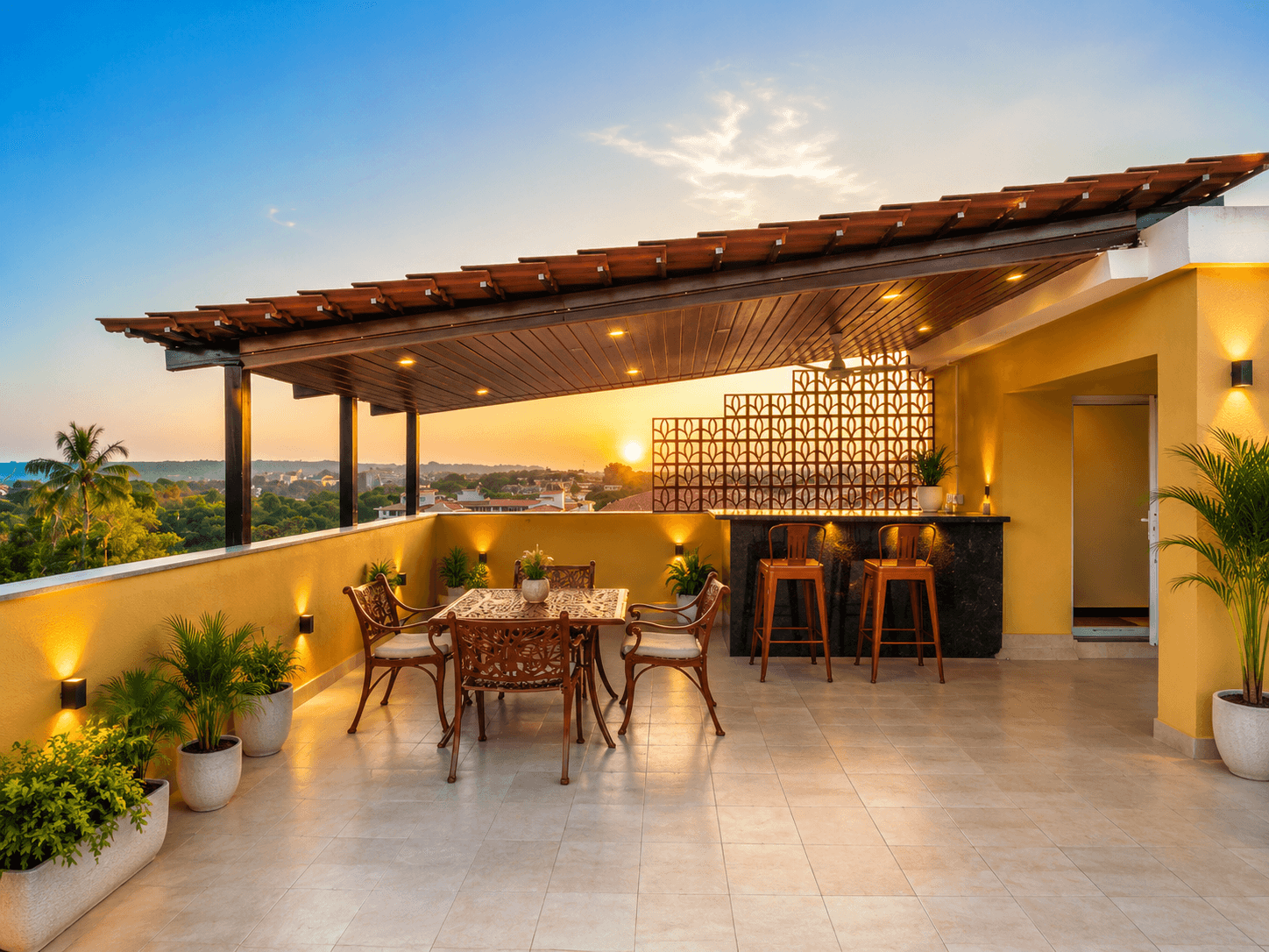 Veera Marina | 3-BHK Penthouse With Terrace, Common Pools & Lift, Near Candolim Beach - Image 1