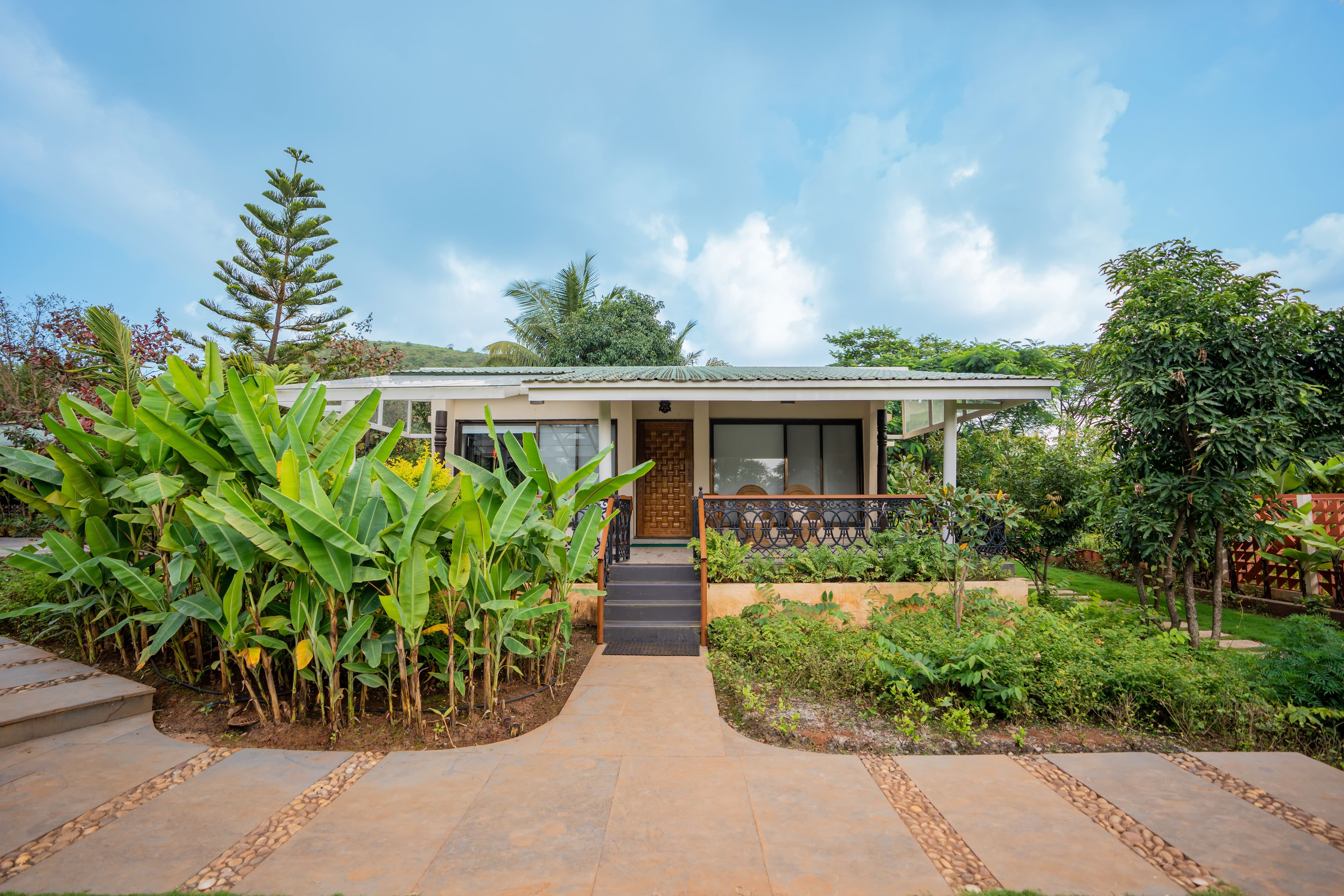 Energise Soul Retreat Vishuddha Villa | Pet-friendly 3-BHK With Garden,  Bonfire Pit & Shared Pool, Spiritual Sanctuary and Restro - Image 2