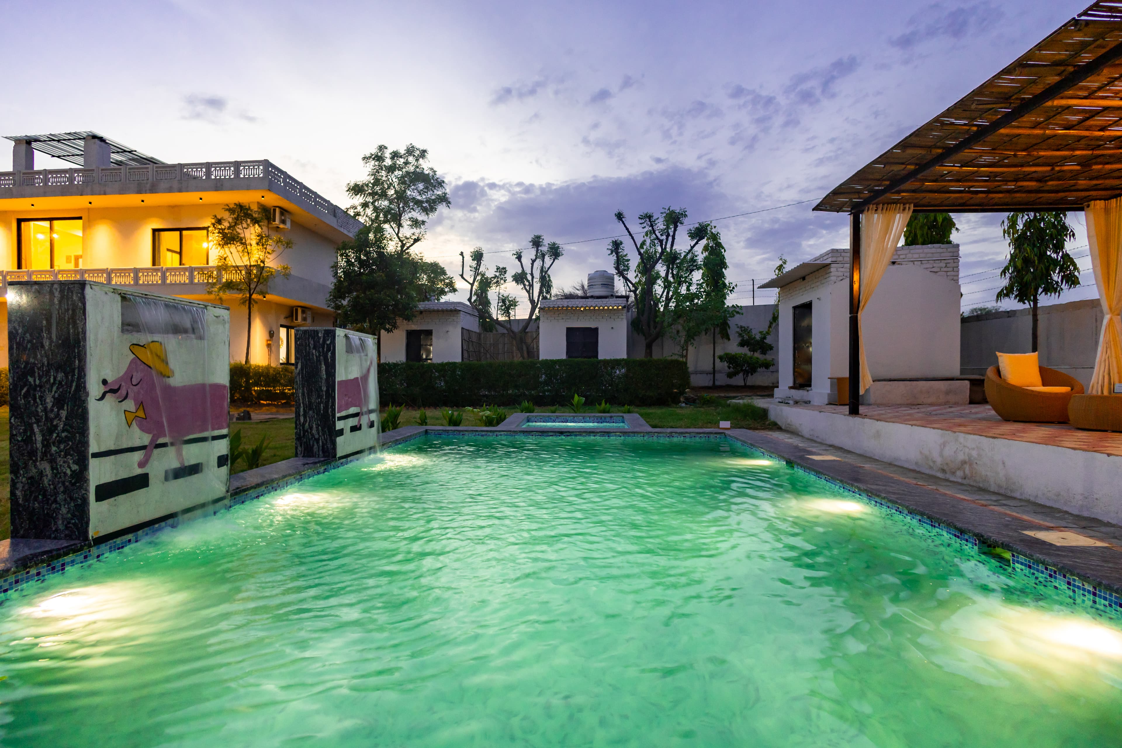 Fable Farm | Pet-friendly 4-BHK Villa with Private Pool, Gazebo & Garden - Image 2