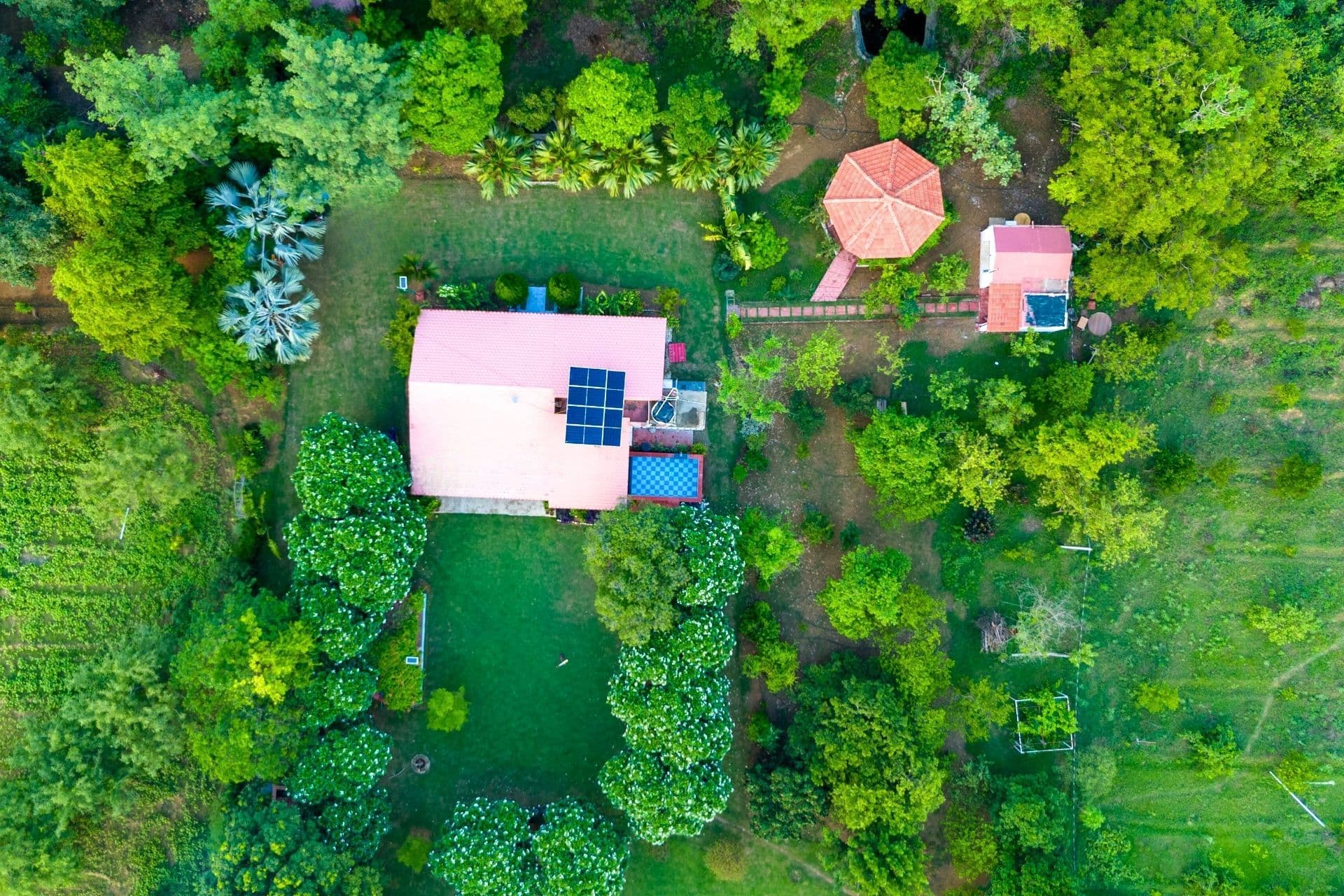Sheilma Farm | 3-Acres of 4-BHK Pet-friendly Farmhouse With Private Pool, Gazebo, Gaming Room,  & Lush Garden - Image 1