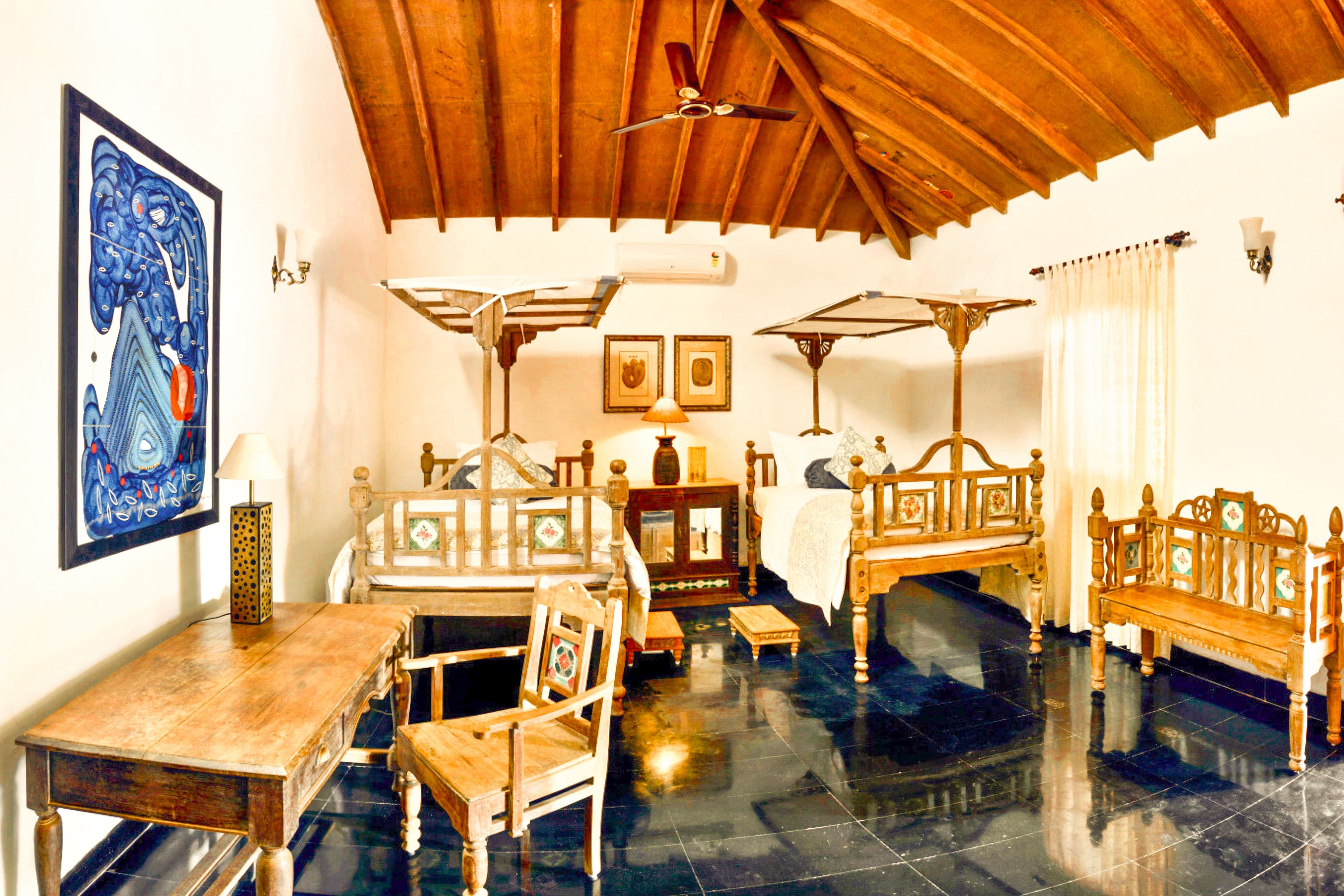Terra Rosa | Portuguese-styled 4-BHK Villa With Private Pool, Garden, Veranda & Sit-out Area - Image 17