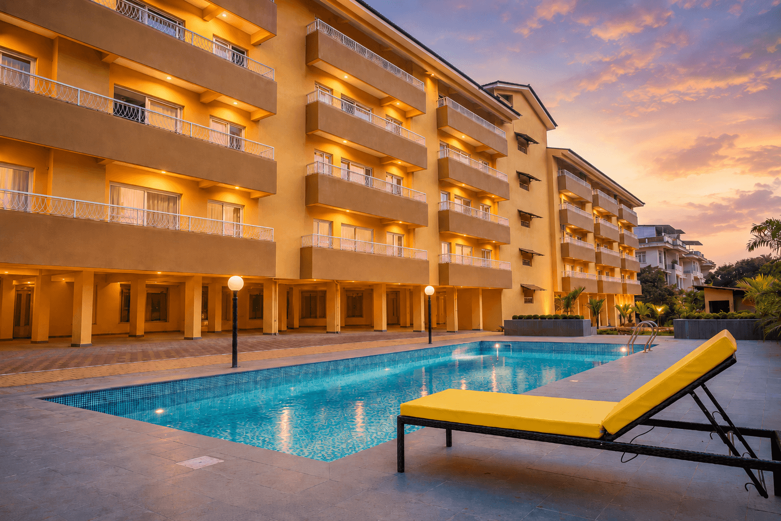Veera Marina | Charming 2-BHK Apt With Common Pools, Clubhouse & Lift  - Image 1
