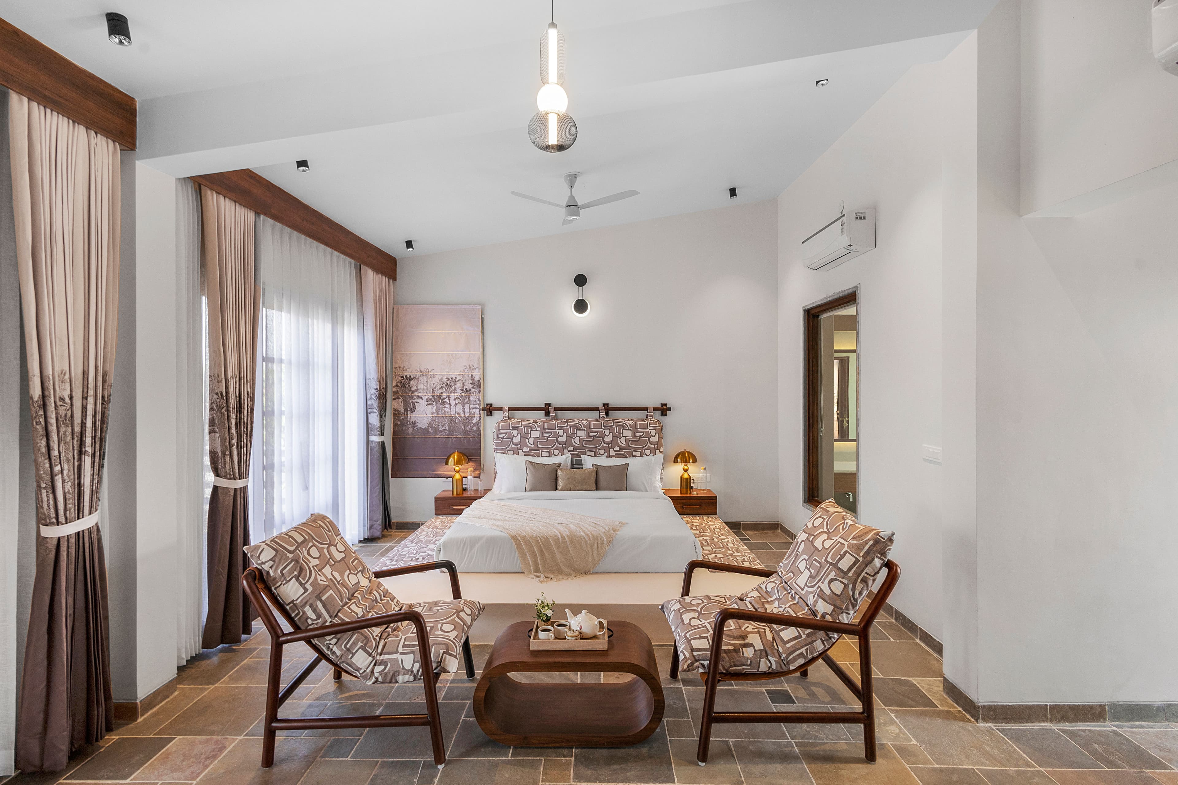 Still River Suites | 1-Room Retreat With a Bathtub, Shared Pool, Garden, Gym, Coffee House, Restro & Scenic Aravali Views - Image 13