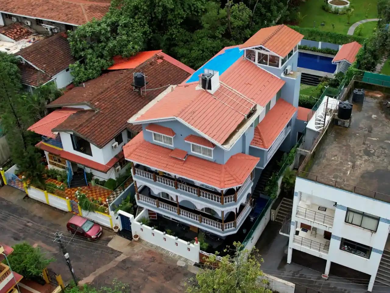 BluDoor | Exquisite Pet-friendly 5-BHK Villa With Private Pool, Lift & Entertainment Lounge Near Vagator Beach - Image 27