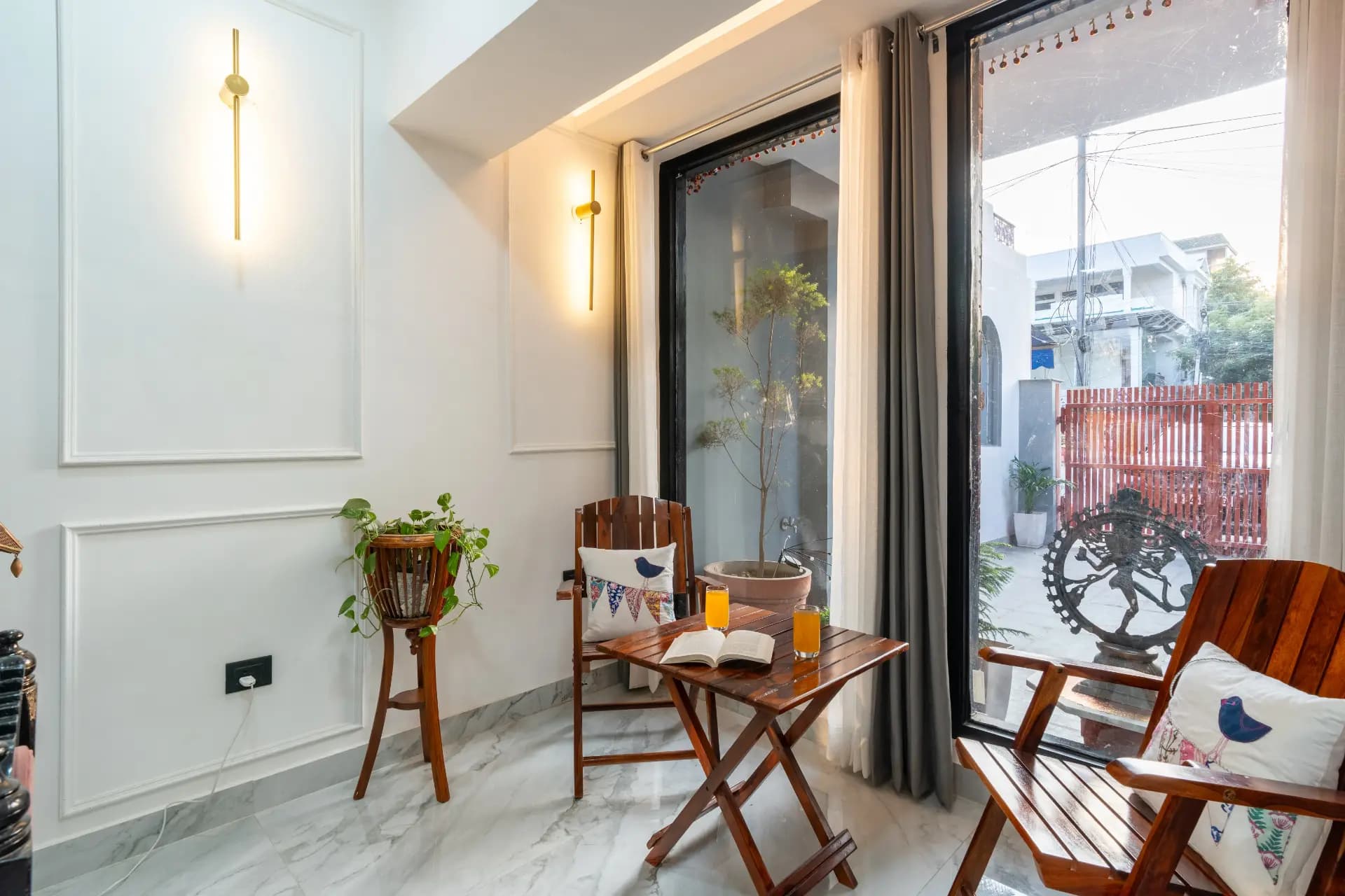 Ramalaya - 8 - BHK Getaway With Serene Courtyard & a Lush Garden - Image 6