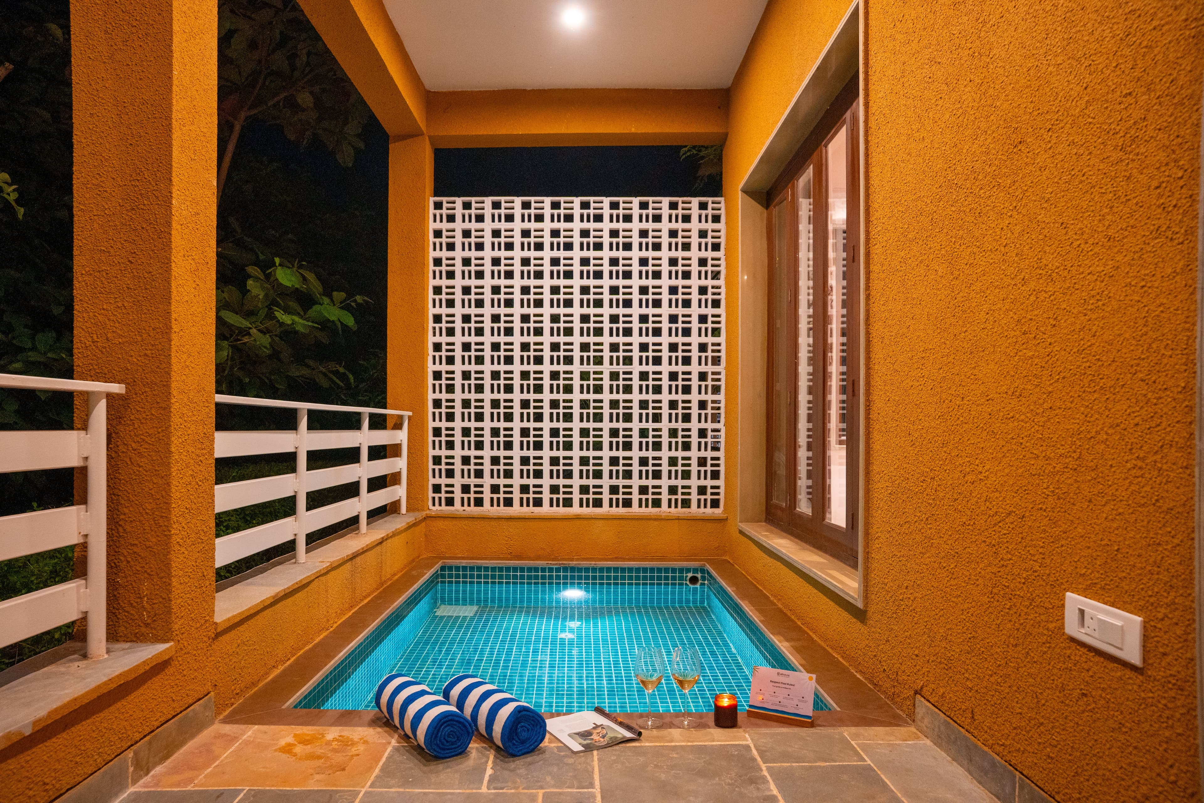 Still River Suites | 1-Room Retreat With Plunge Pool, Shared Pool, Common Garden, Restaurant Gym & Scenic Aravali & River Views - Image 11