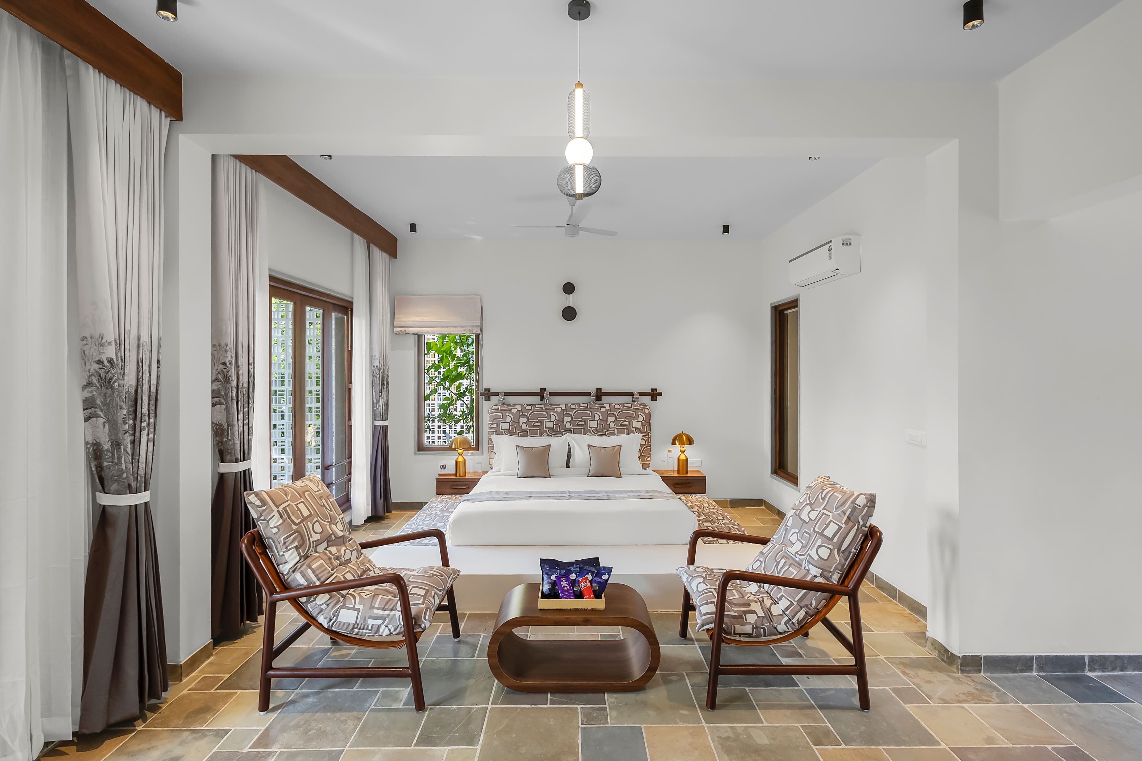 Still River Suites | 1-Room Retreat With Plunge Pool, Shared Pool, Common Garden, Restaurant Gym & Scenic Aravali & River Views - Image 27