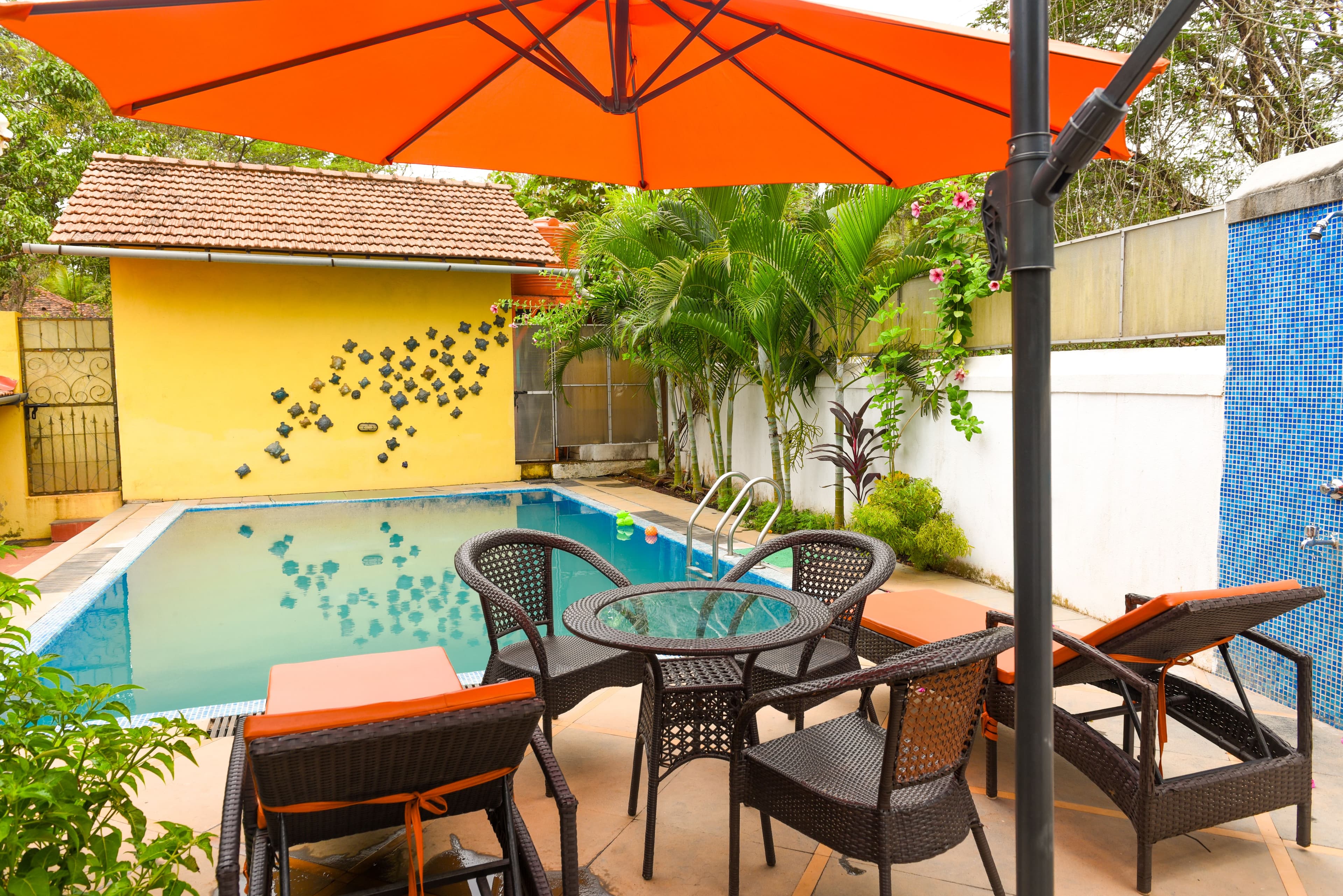 Terra Rosa | Portuguese-styled 4-BHK Villa With Private Pool, Garden, Veranda & Sit-out Area - Image 3