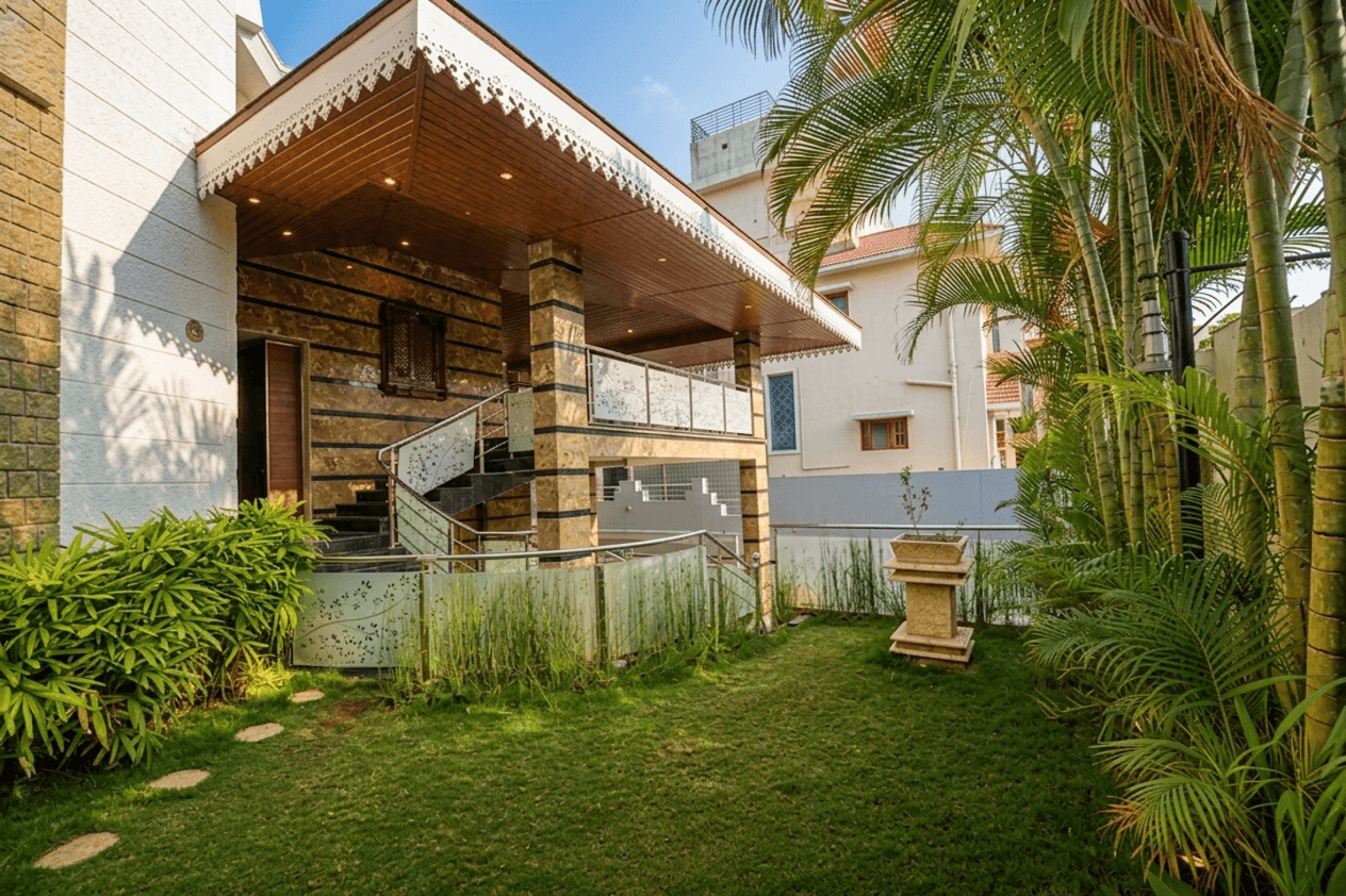 Royal Valora | Charming 5-BHK Villa With Garden, Lounge Area & Modern Comforts |  near Gundamagere Lake - Image 1