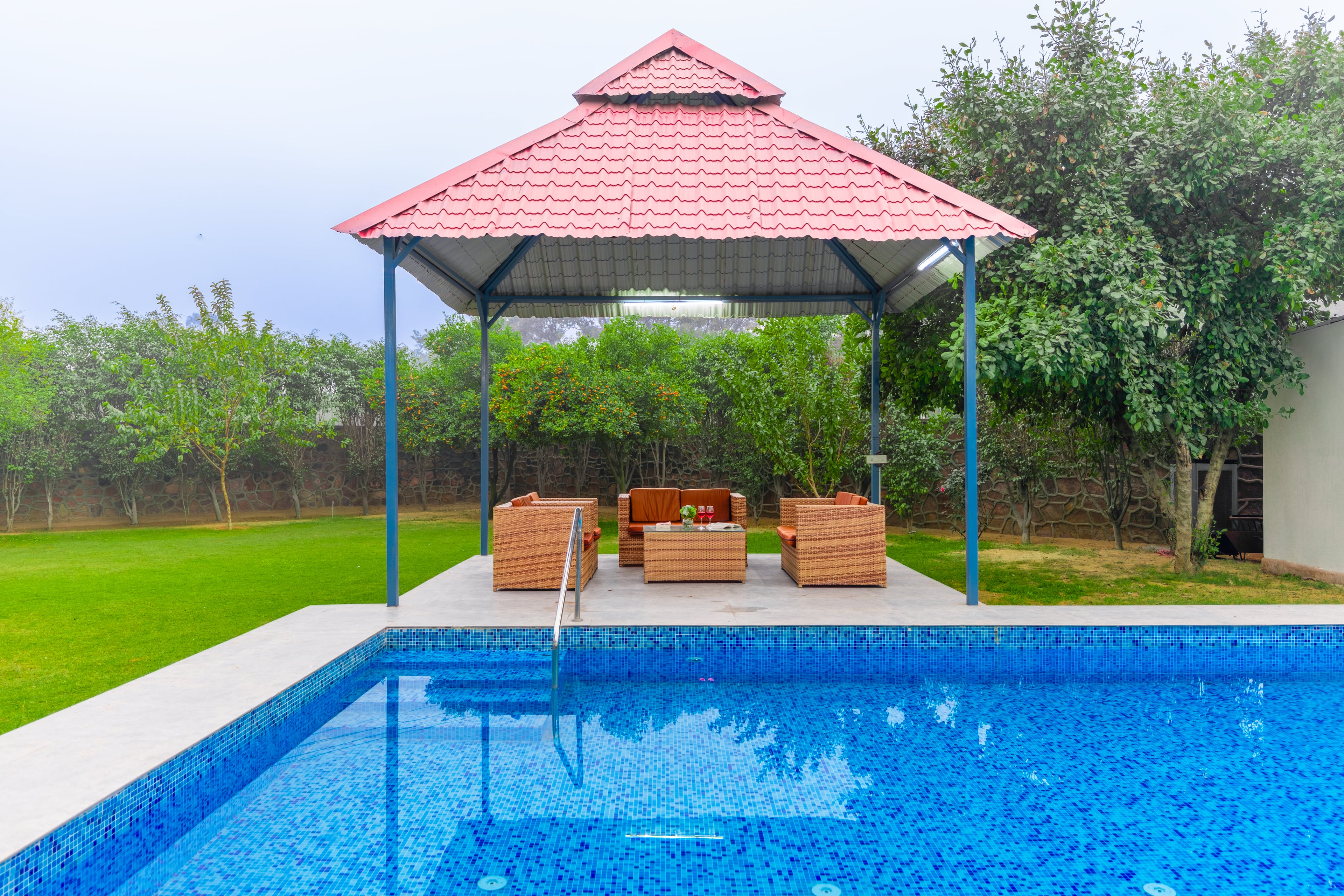 Luxe FarmAcre | Pet-friendly 4-BHK Villa With Private Pool, Garden & Terrace — photo 2