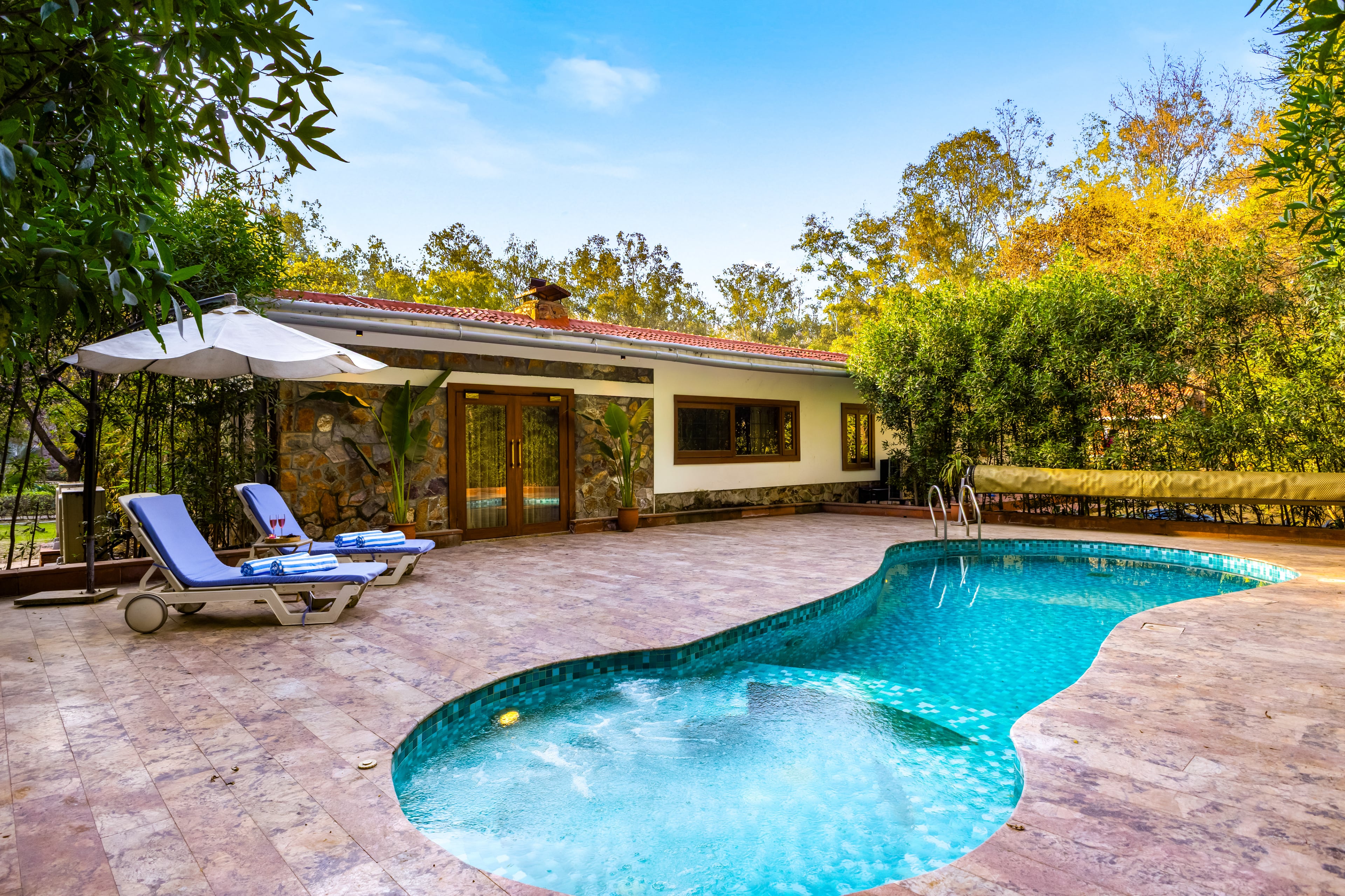 Aravalli Reserve The Bliss | Pet-friendly 3-BHK Villa with Private Pool, Patio, Jacuzzi, and Gazebo — photo 2