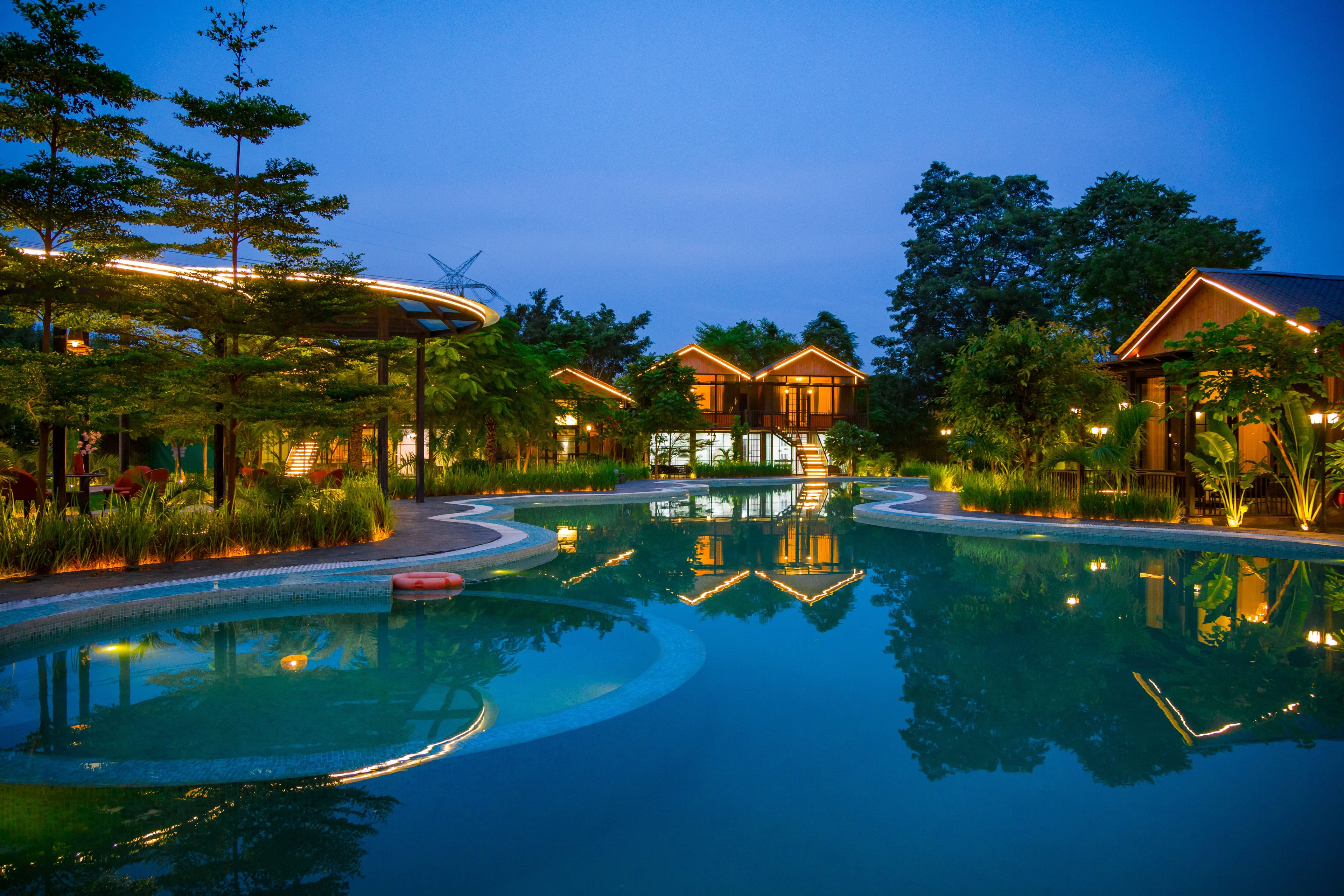 Raha Farms | 1 Cottage With Common Pool, Restaurant, Game Zone, Gym & Conference Area — photo 3