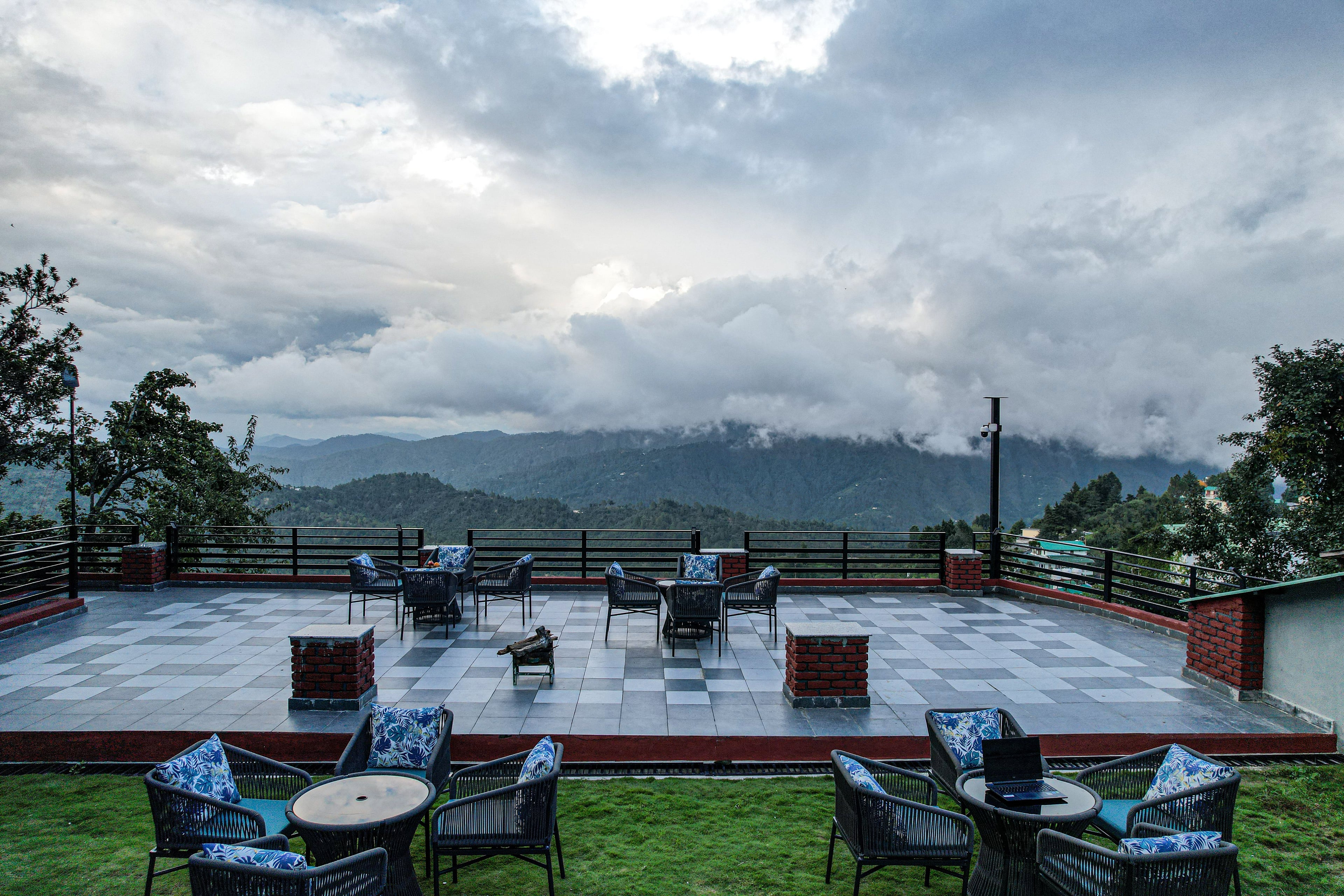 Trio’s Top | Pet-friendly 2-BHK with Attic, Shared Sit-out Area, Stepped Garden & Hill Views — photo 2