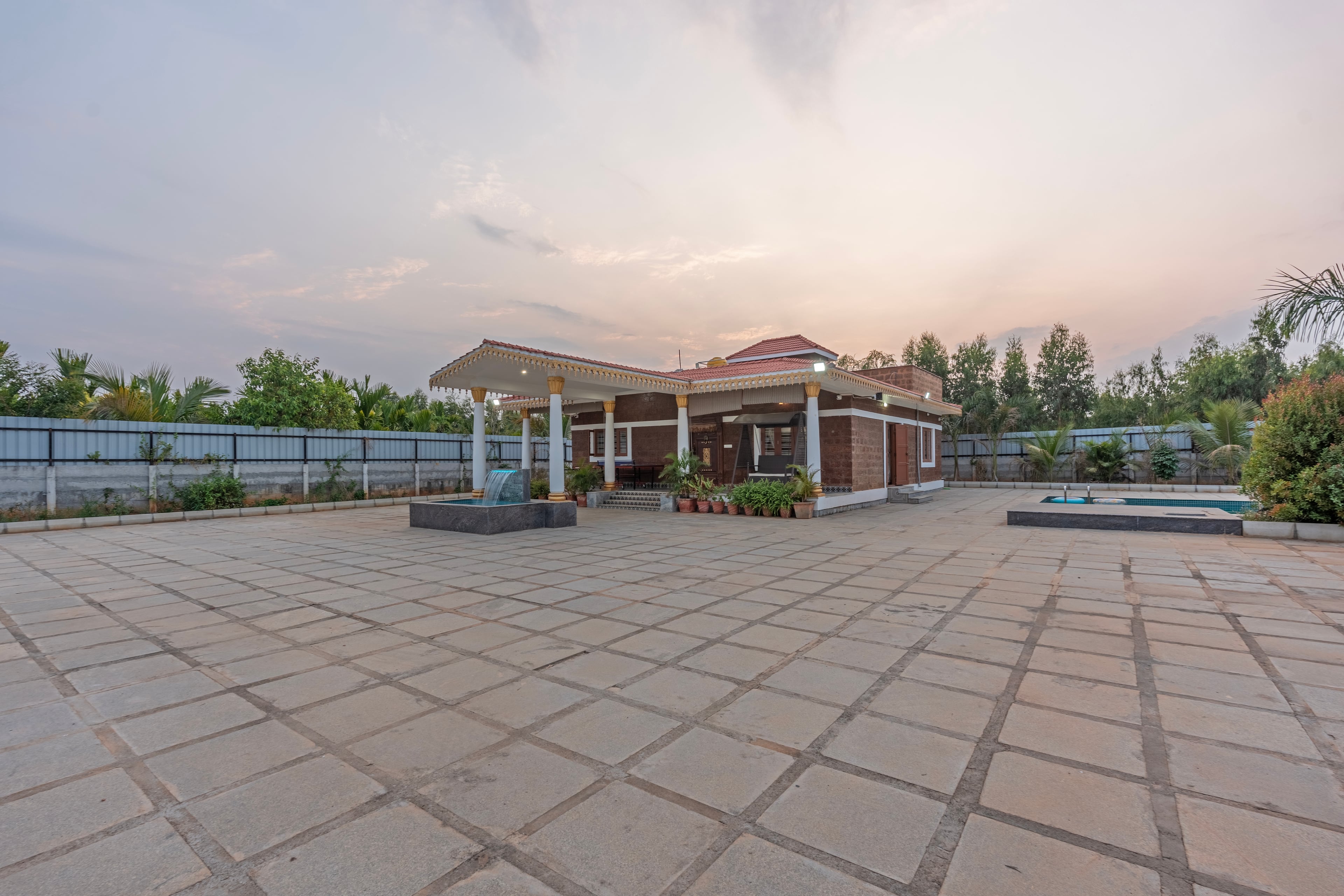 Courtyard Banyan | Rustic 2-BHK Pet-friendly Villa with Pool, Gazebo Amid Banyan Trees | Near Nandi Hills — photo 5