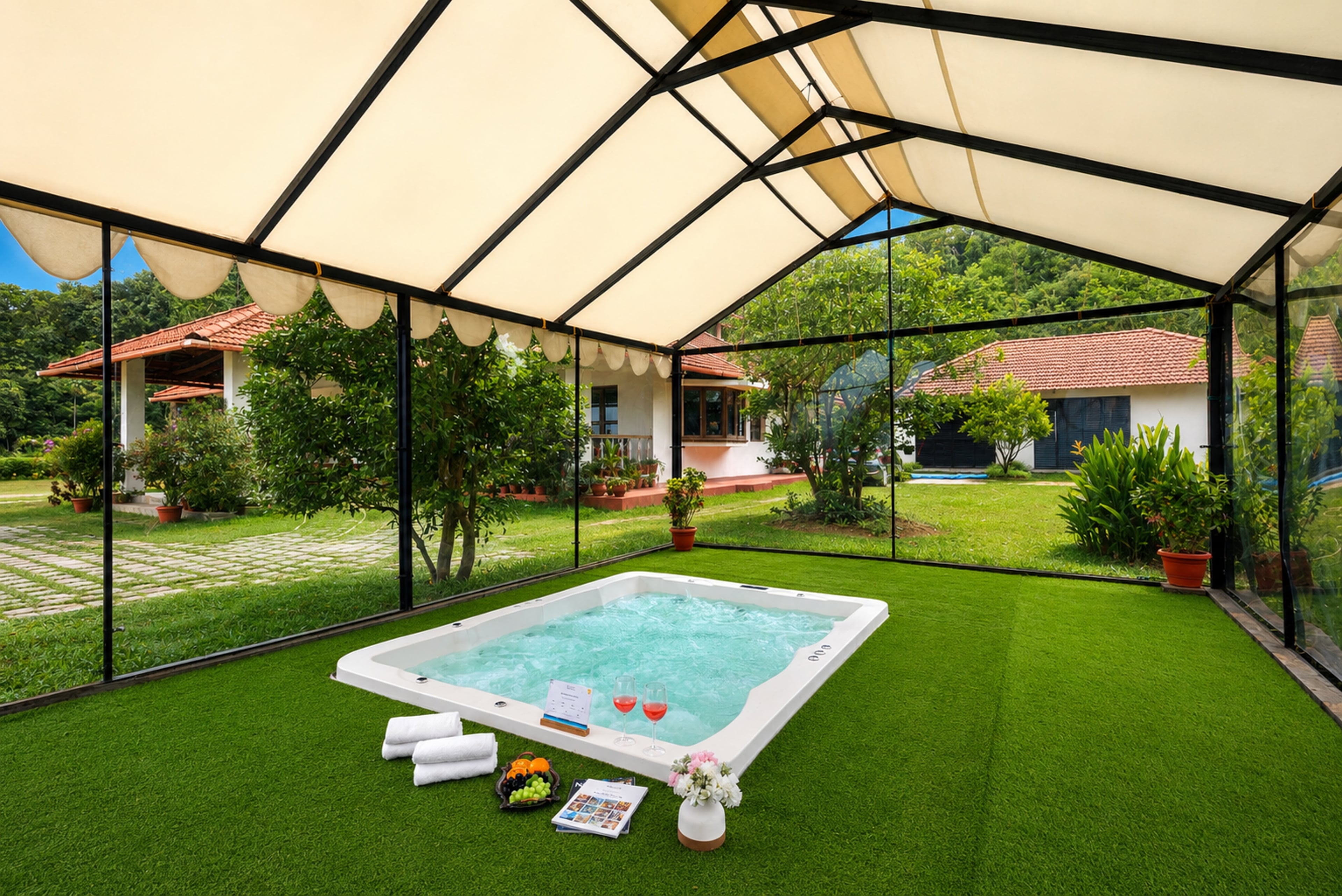 Mercara Hill | 3 BHK Pet-Friendly Retreat With Private jacuzzi, Outdoor Seating, Verandah Sit Out & Garden — photo 3