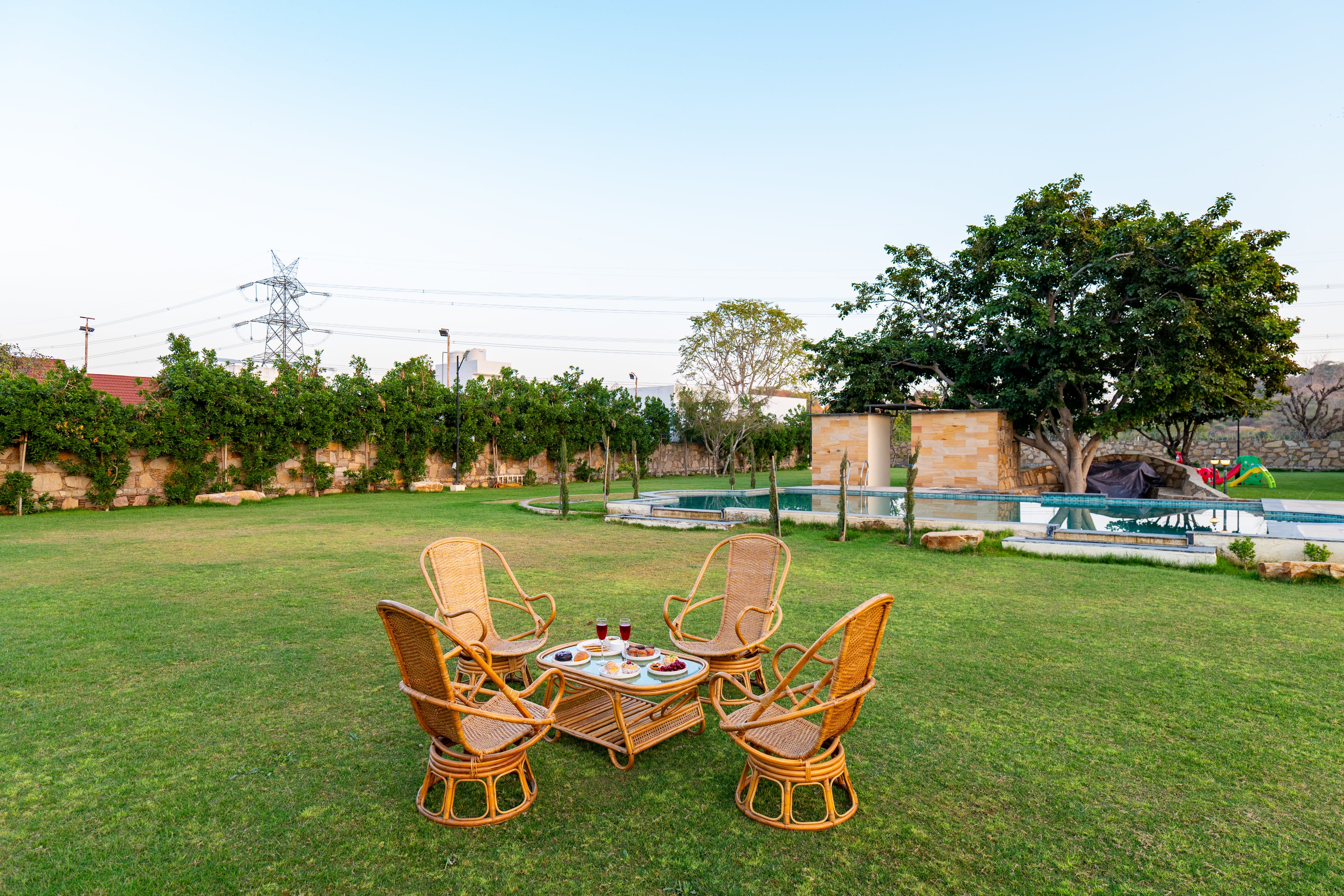 Tuscan Villa | 5-BHK Pet-Friendly Retreat with Private Pool and Garden — photo 3