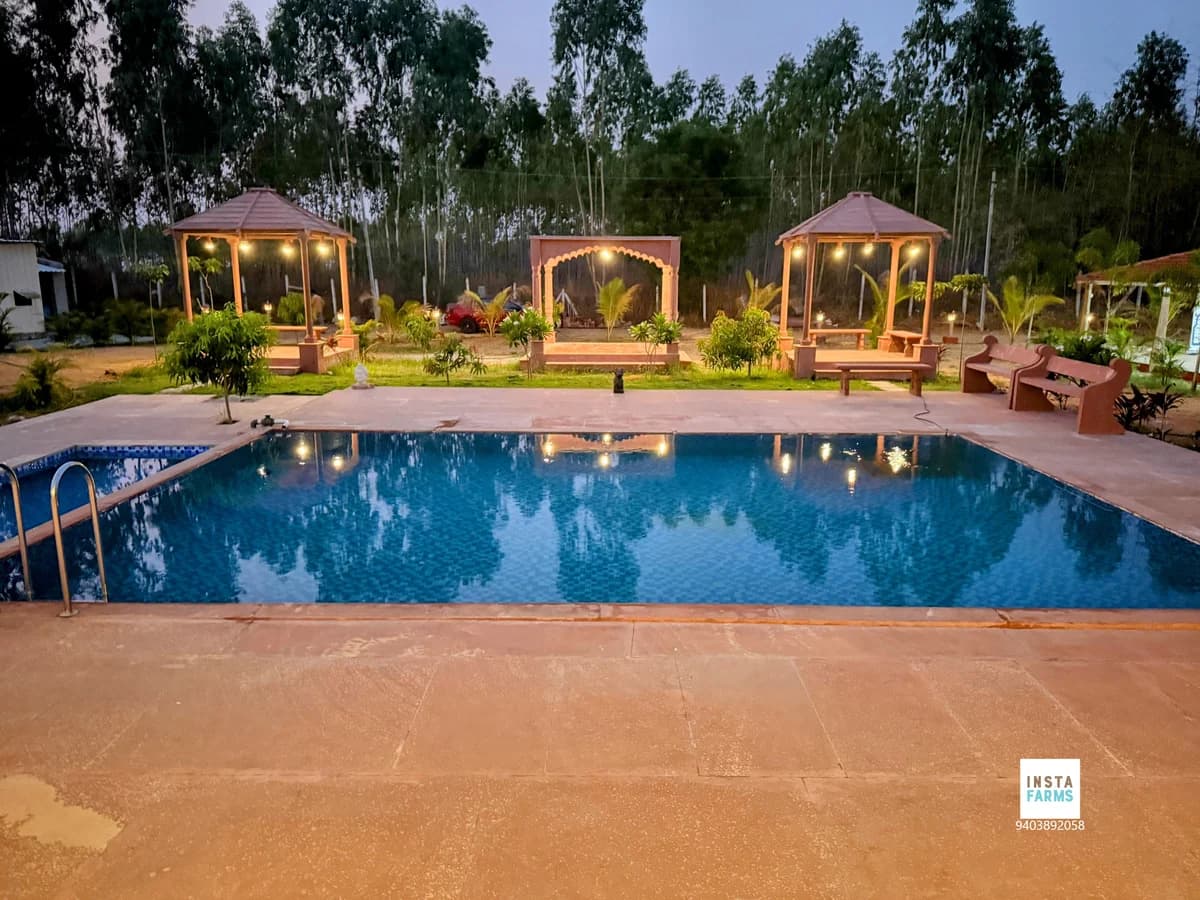 Rudra Farms - 3BR Pool Farmhouse 4