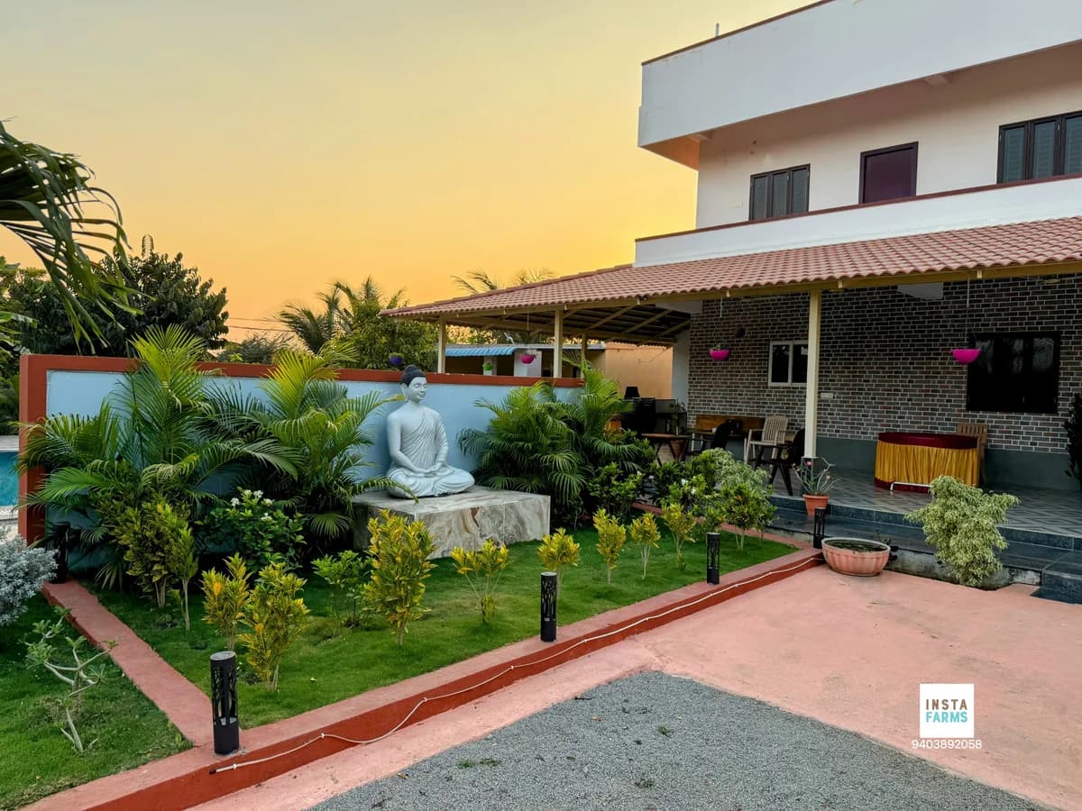 Lotus Meadows - 4BR Pool Farmhouse 2