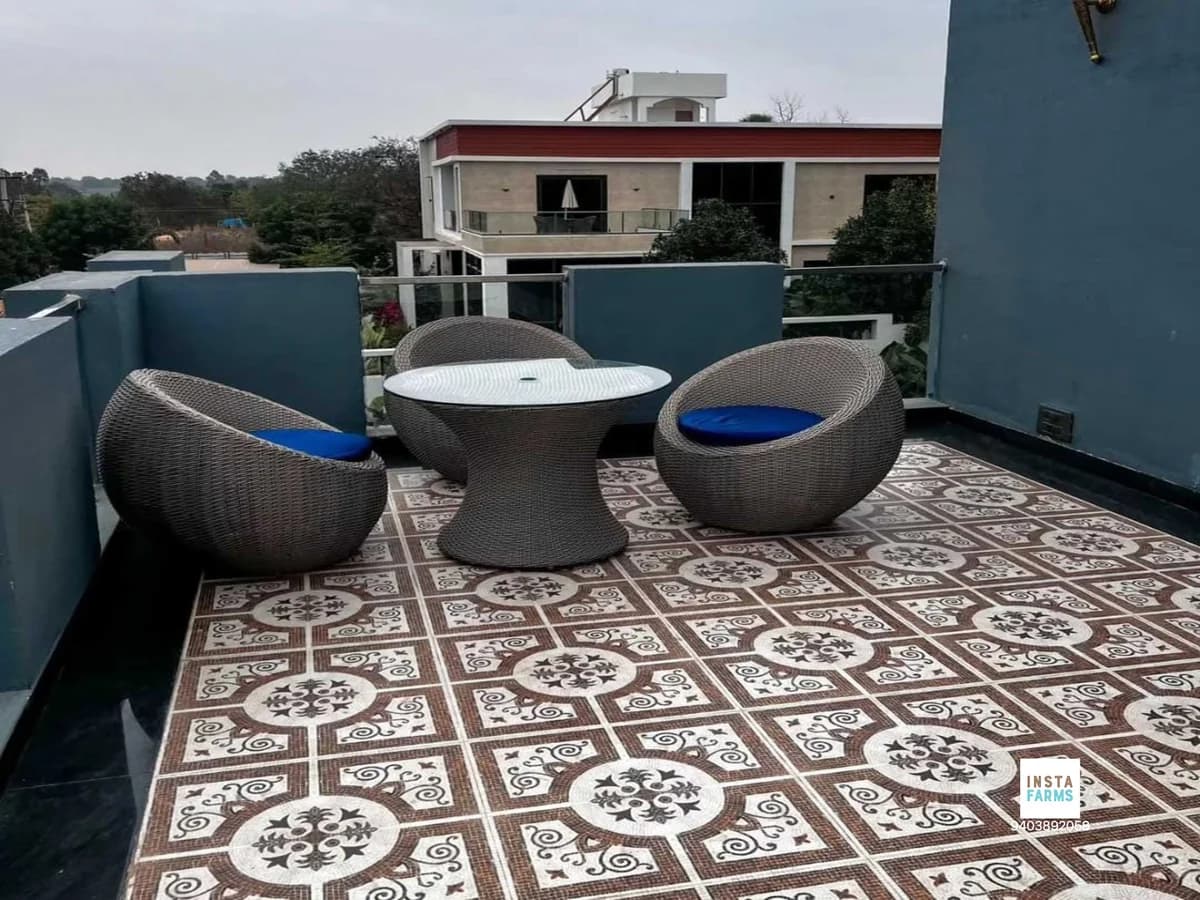 The Castle Farmstay Fusion - 4BHK Pool Property 5