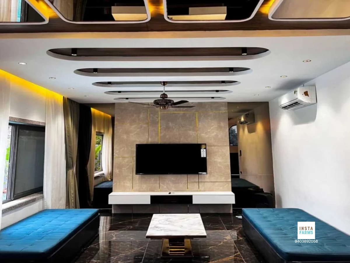 The Castle Farmstay Fusion - 4BHK Pool Property 3